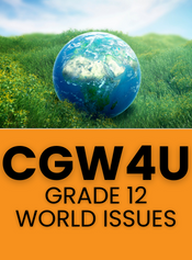 CGW4U, World Issues: A Geographic analysis, Grade 12, University