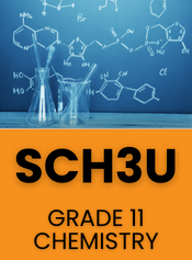 SCH3U, Chemistry, Grade 11
