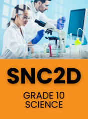 SNC2D, Science, Grade 10